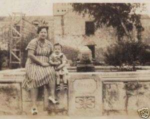1938 Alamo San Antonio Texas 8 X 10 BW Photo  