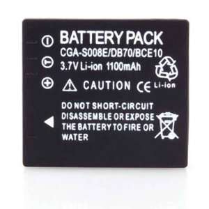  Battery for Panasonic CGA S008 DMW BCE10E VW VBJ10 FS5 