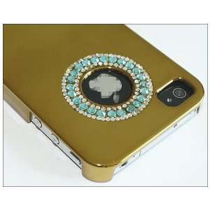  Luxury Bling Rhinestone Crystal Chrome back Case Cover f 