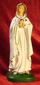 Virgen Maria Rosa Mistica Virgin Mystic Rose Statue  