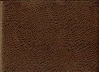 Skintex ostrich vinyl upholstery fabric mahogany v119  