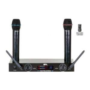 API U9 UHF Rechargeable Microphone System Musical 