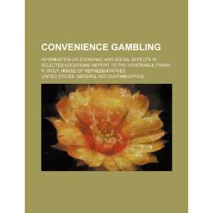  Convenience gambling information on economic and social 