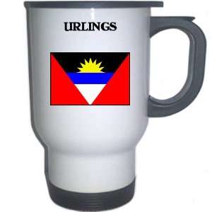  Antigua and Barbuda   URLINGS White Stainless Steel Mug 