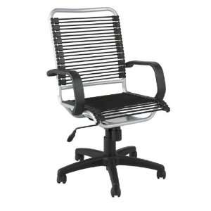  Eurostyle Baldwin High Back Black,Aluminum Office Chair 