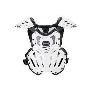  Shift Racing Riot Chest Protector   Medium/White 