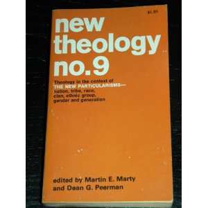    New Theology No. 9 Martin E. Marty, Dean G. Perrman Books