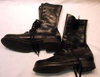 1961 PARATROOPER STYLE LEATHER BOOTS SIZE 9 1/2  