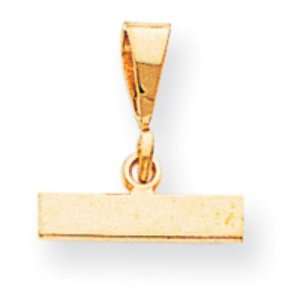  14k Goldy Casted Medium Polished Top Charm Jewelry