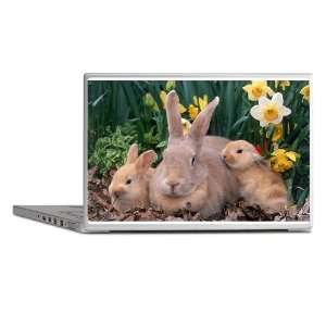   Laptop Notebook 17 Skin Cover Spring Easter Rabbits 