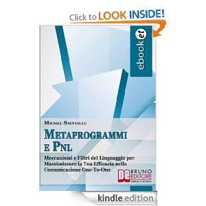 Metaprogrammi E Pnl (Italian Edition) Michel Sainville  