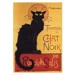  Tournee Du Chat Noir by Theophile Alexandre Steinlen 20x28 