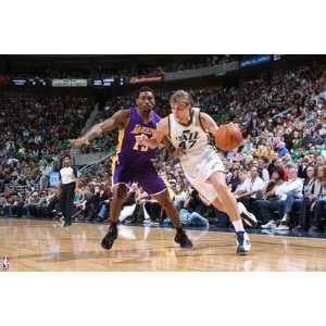 Los Angeles Lakers v Utah Jazz Andrei Kirilenko and Ron 