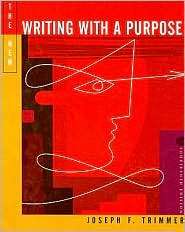   Purpose, (061831847X), Joseph F. Trimmer, Textbooks   