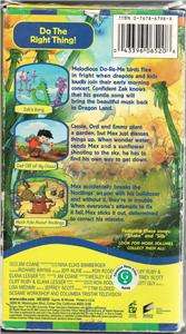DRAGON TALES DO THE RIGHT THING VHS VIDEO  