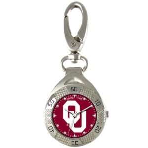   Sooners Game Time Grandstand NCAA Clip On Watch