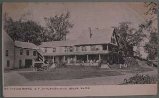 Hiram, Maine, 1910, Mt. Cutler House  