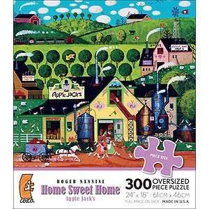   Sweet Home Apple Jacks   300 Large Piece Jigsaw Puzzle Toys & Games