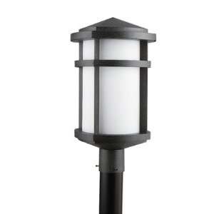  Lantana 10.5 Outdoor Post Lantern in Textured Granite 