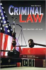 Criminal Law, (1928916120), Judy Hails Kaci, Textbooks   Barnes 