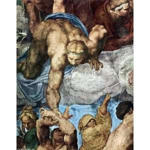 Hand Made Oil Reproduction   Michelangelo Buonarroti   32 x 42 inches 