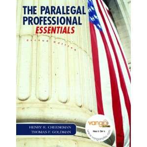  By Henry R. Cheeseman, Thomas F. Goldman Paralegal 