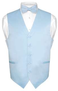 Brand New Vesuvio Napoli Brand Designed in Italy Vest and BowTie Set 