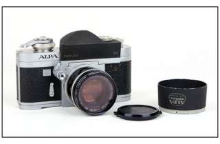 Alpa reflex 9D+ Kern Macro Switar 50mm f/1.8 lens w/metal hood  