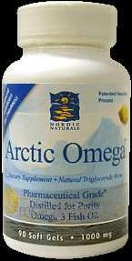 Arctic Omega   Lemon 1000 mg 90 gels by Nordic Naturals  