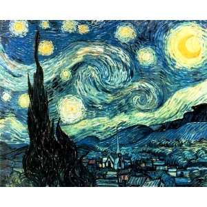 FRAMED oil paintings   Vincent Van Gogh   24 x 20 inches   The Starry 