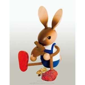  Rabbit Boy Enjoying Chocolate Bunny Arts, Crafts & Sewing