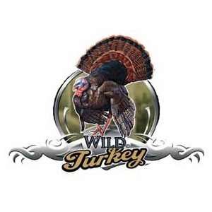   Western Recreation Wild Turkey Decal Color 6x8.5