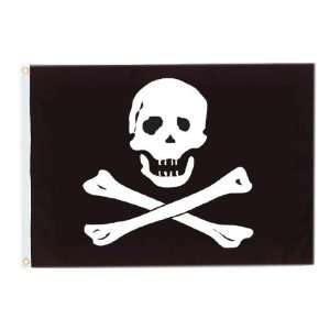  12x18 Jolly Roger Design Pirate Flag