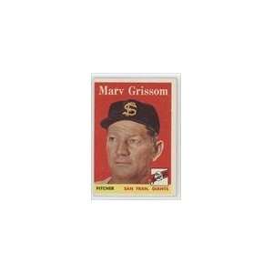  1958 Topps #399   Marv Grissom Sports Collectibles