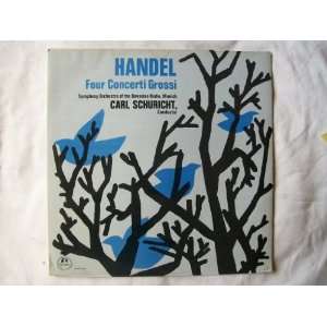  AM 2266 Handel 4 Concerti Grossi BRSO Schuricht LP Carl 