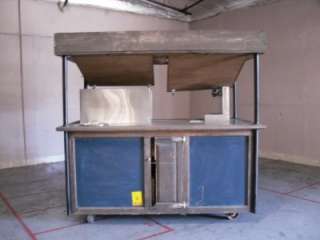 Wood Hot Dogs Cart (15010)  