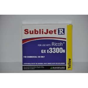 SubliJet R Ricoh GXE3300N Cartridge   Yellow Electronics