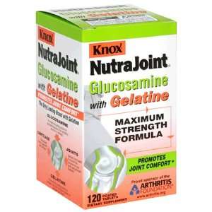  Knox NutraJoint Glucosamine with Gelatine, 120 Coated 