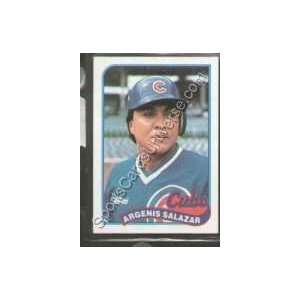  1989 Topps Regular #642 Argenis Salazar, Chicago Cubs 