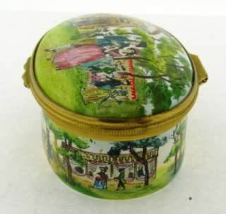   Halcyon Days Limited Edition Vaux Hall Gardens Box Numbered 797  
