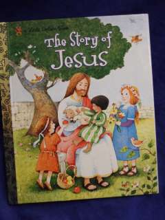 FIRST EDITION 2004THE STORY OF JESUS LITTLE GOLDEN BOOK NEW 