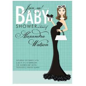  Beautiful in Blue Baby Shower Invitation Baby