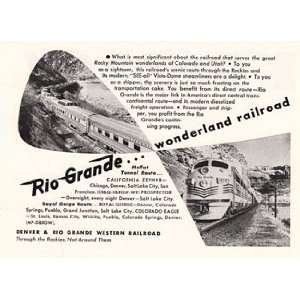   Grande Western Railroad Denver & Rio Grande Western Railroad Books