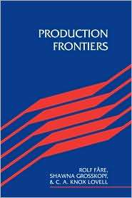 Production Frontiers, (0521072069), Rolf Fare, Textbooks   Barnes 