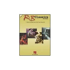  Hal Leonard R&B Classics (Violin) Book & CD Musical 