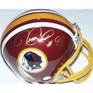 Jesse Armstead autographed Football Mini Helmet (Washington Redskins)