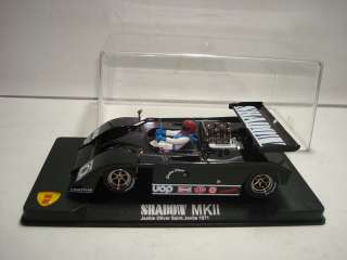 VANQUISH 1/32 SHADOW MKII JACKIE OLIVER 1971 SCALEXTRIC SLOT   HARD TO 