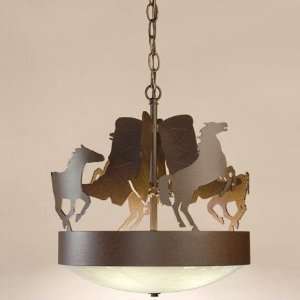  Horse Scout Chandelier