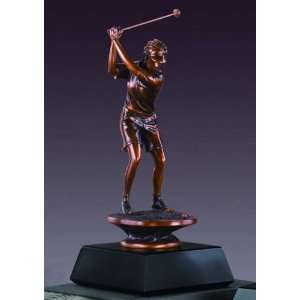 Female Golfer (M) Statue