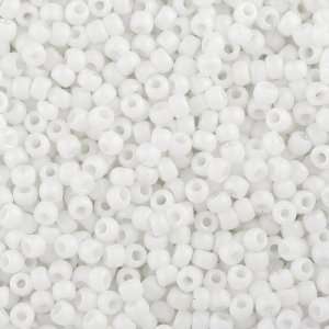  Toho Seed Beads Round 11/0 Opaque MILK CRYSTAL